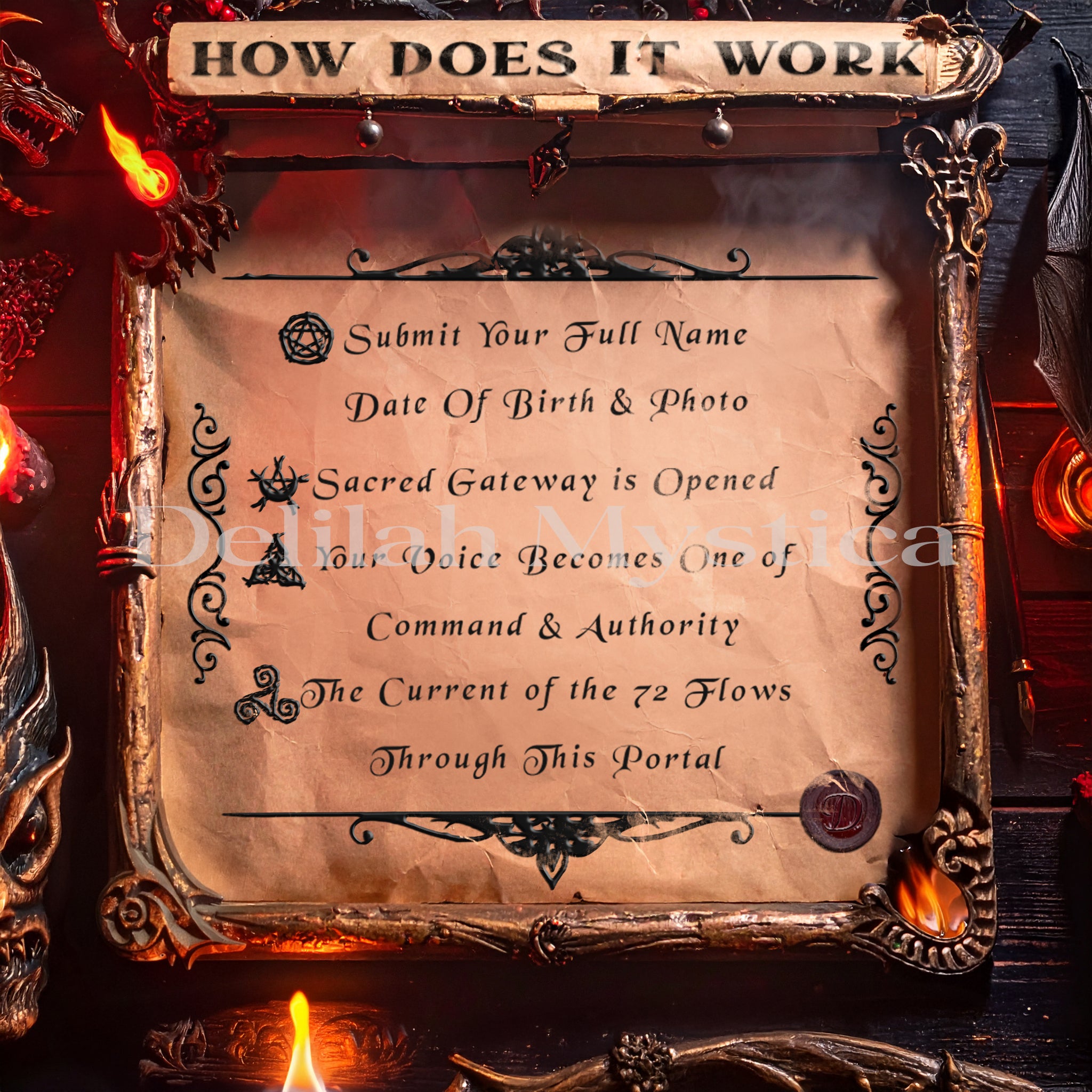 72 Command Portal | Ars Goetia | Gateway of the Goetic Princes | Channel of Authority | Portal of the Ars Goetia | Spirits Seal of Command