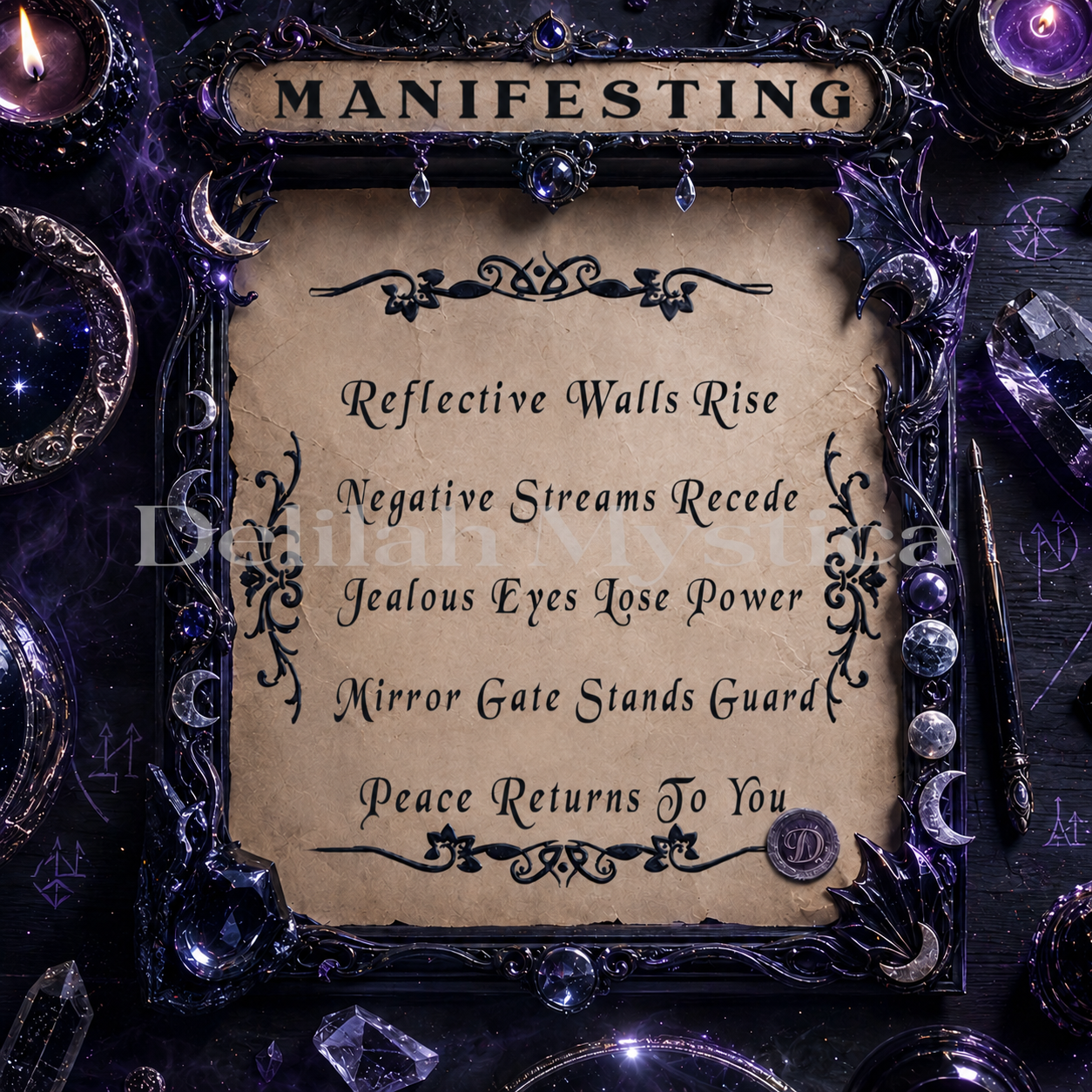 Cosmic Mirror Protection | Reflect Negative Energy, Evil Eye & Jealous Intentions | Spiritual Return
