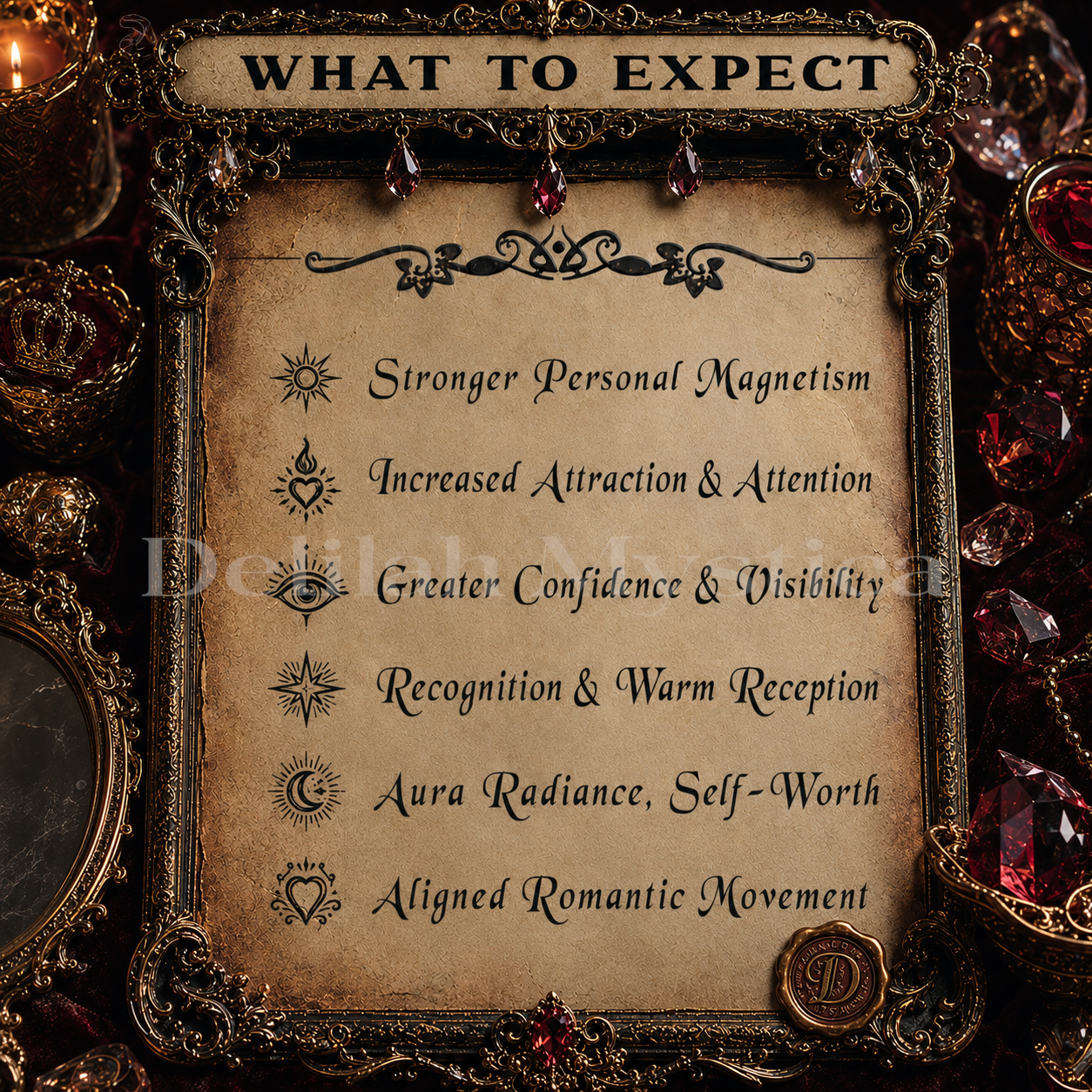 July Refined Enchantment | Crown of Magnetism | Enchantment of Attraction | Direct & Vessel Binding | Consultation - Personalization