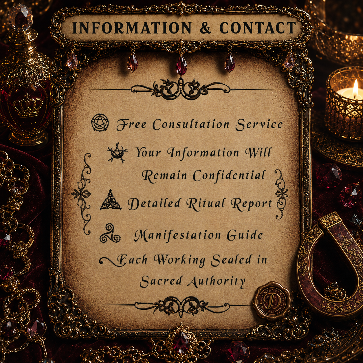 July Refined Enchantment | Crown of Magnetism | Enchantment of Attraction | Direct & Vessel Binding | Consultation - Personalization