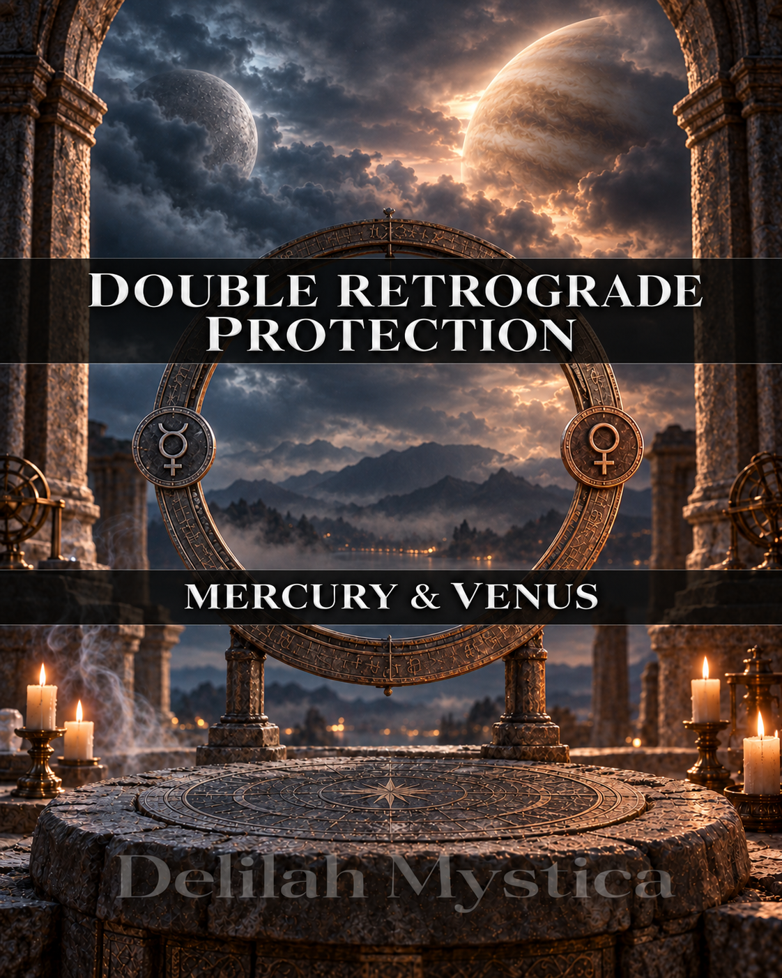 Double Retrograde Protection | Mercury & Venus Alignment | Spiritual Protection, Mental Clarity, Emotional Balance