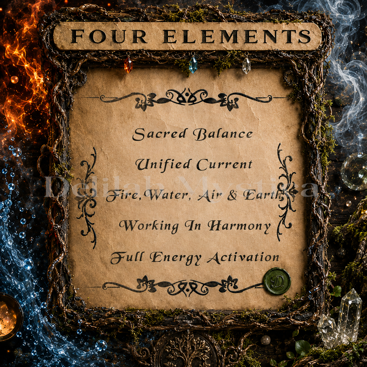 Four Elements Activation | Fire, Water, Air & Earth Balance | Full Energy Alignment | Personalized Elemental Energy