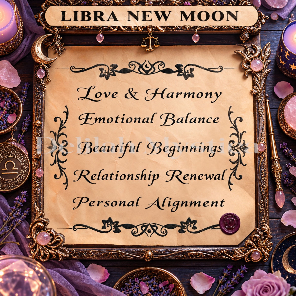 10 October Libra New Moon Activation | Love, Harmony & Fresh Starts