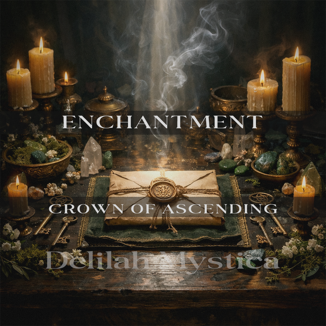 Enchantement Maître de février – Couronne de Résonance | Pouvoir et Souveraineté | Lien direct et indirect | Consultation - Personnalisation