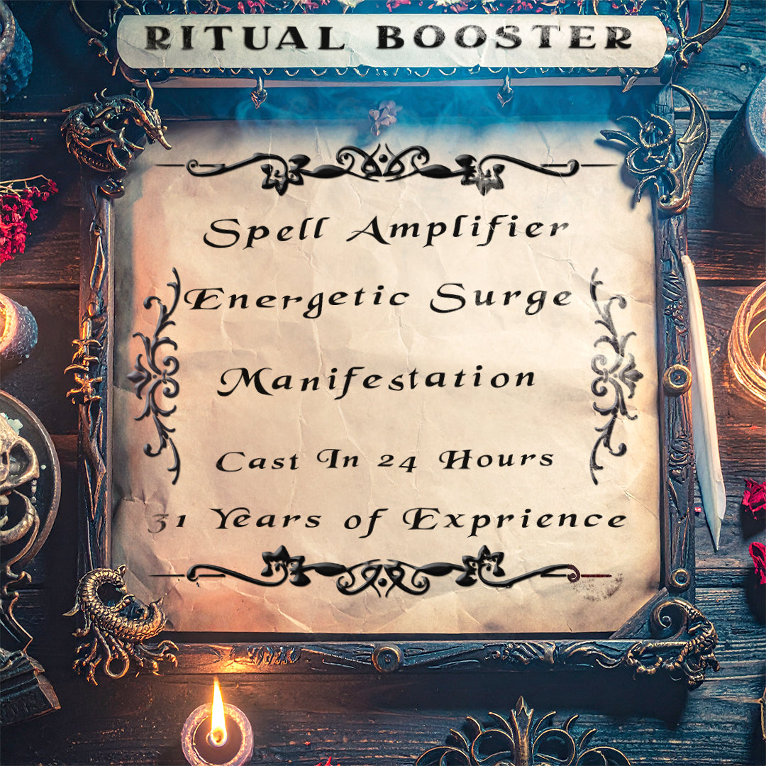 Booster | Amplifiez votre pouvoir | Renforcez votre force énergétique | Multiplicateur de manifestation | Renforcez n'importe quel sort