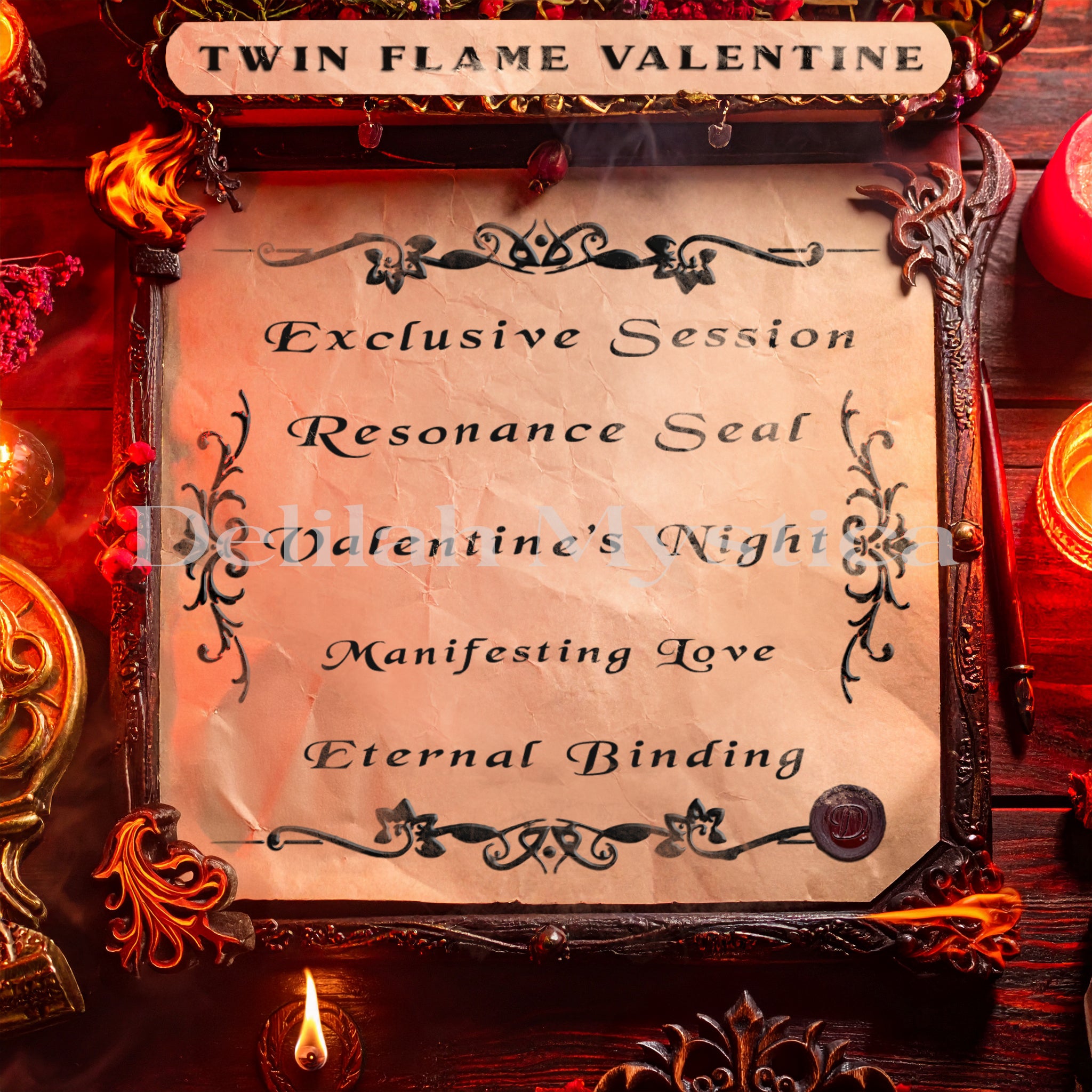Valentine’s Exclusive Ritual | Twin Flame Resonance Seal – Magnetism & Rekindling | Manifesting Love