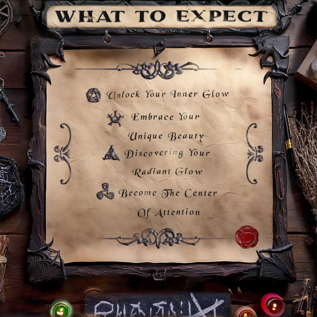 Ätherische Schönheit | Strahlende Ausstrahlung | Ewige Jugend | Weibliche Energie | Mehr Selbstvertrauen und Selbstliebe | Unwiderstehliche Schönheit | Strahlendes Aussehen