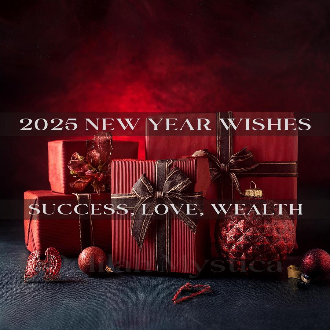 2025 New Year Christmas Wishes Ritual | Success | Happiness | Love | Wealth Cleanse Your Energy | Make Your Wish Come True
