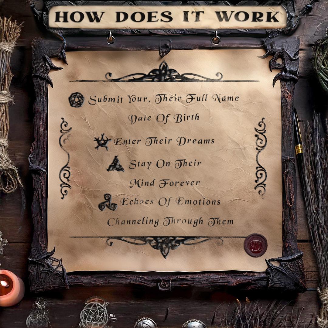 Träum von mir | Erscheine in ihren Träumen | Tritt in ihre Träume ein | Vertiefe die Verbindung und bleibe in ihren Gedanken | Bezauberndes Traumritual | Denk an mich