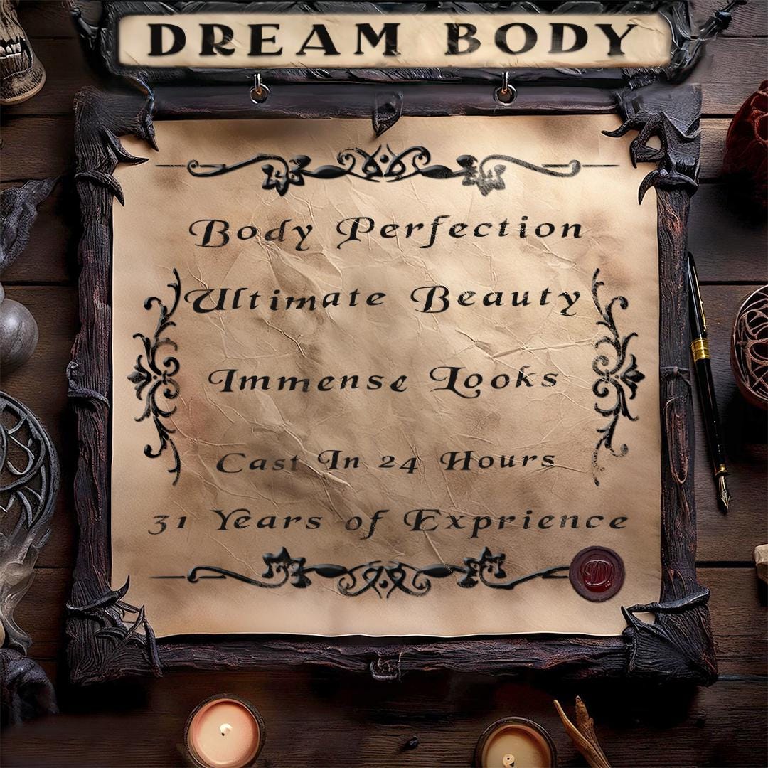 Dream Body Ritual | Lose Weight Manifestation | Empowered Confidence and Strength | Sculpted Perfection | Achieve Your Dream Body