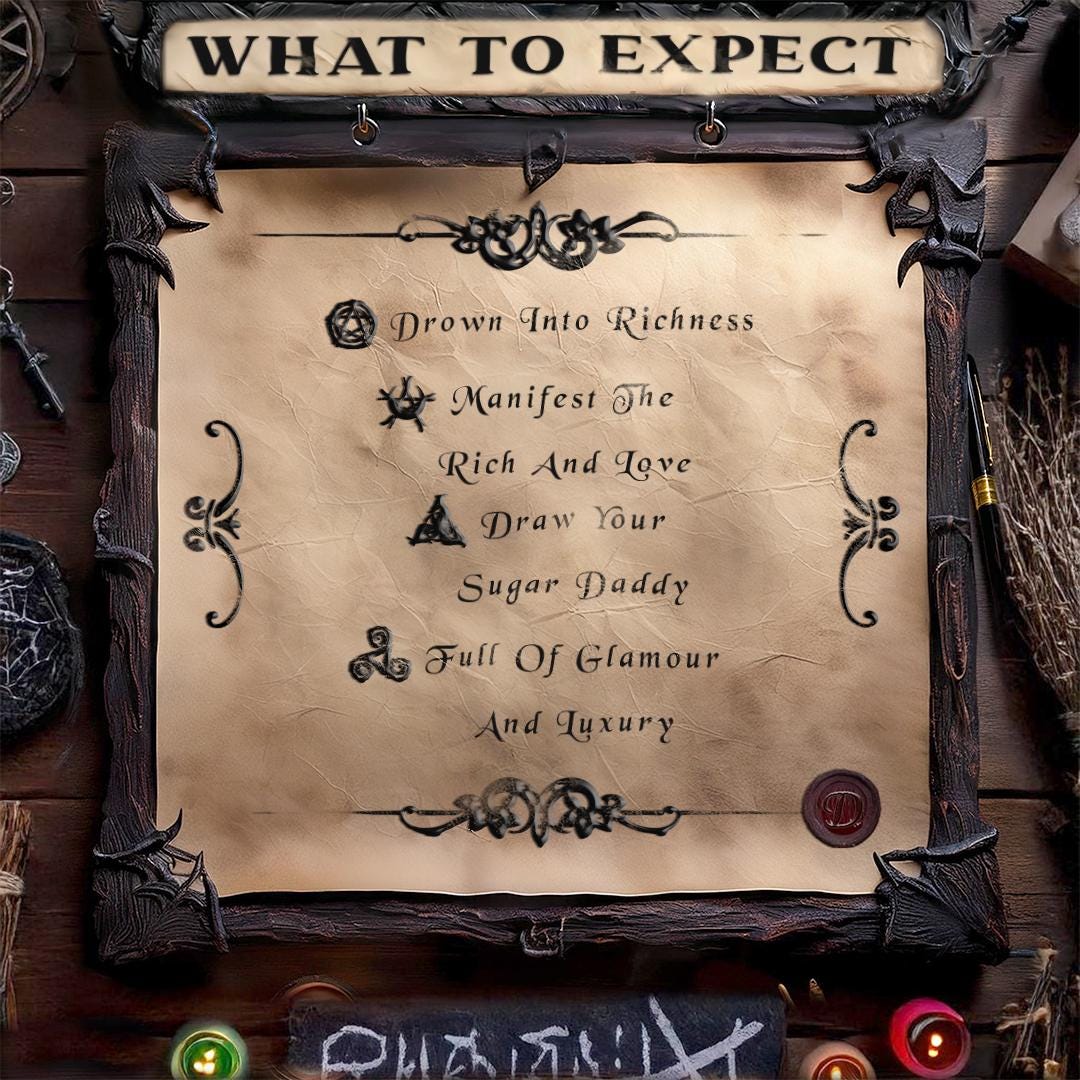 Sugar-Daddy-Ritual | Reichen Mann anziehen | Luxus manifestieren | Finanzielle Fülle | In Reichtum einheiraten