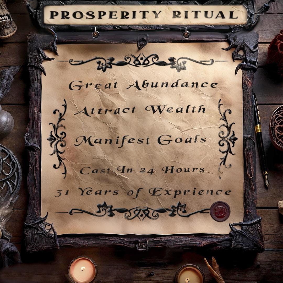 Prosperity Ritual | Manifest Financial Success | Path to Abundance | Attract Wealth and Success | Guidance For Eternal Prosperity