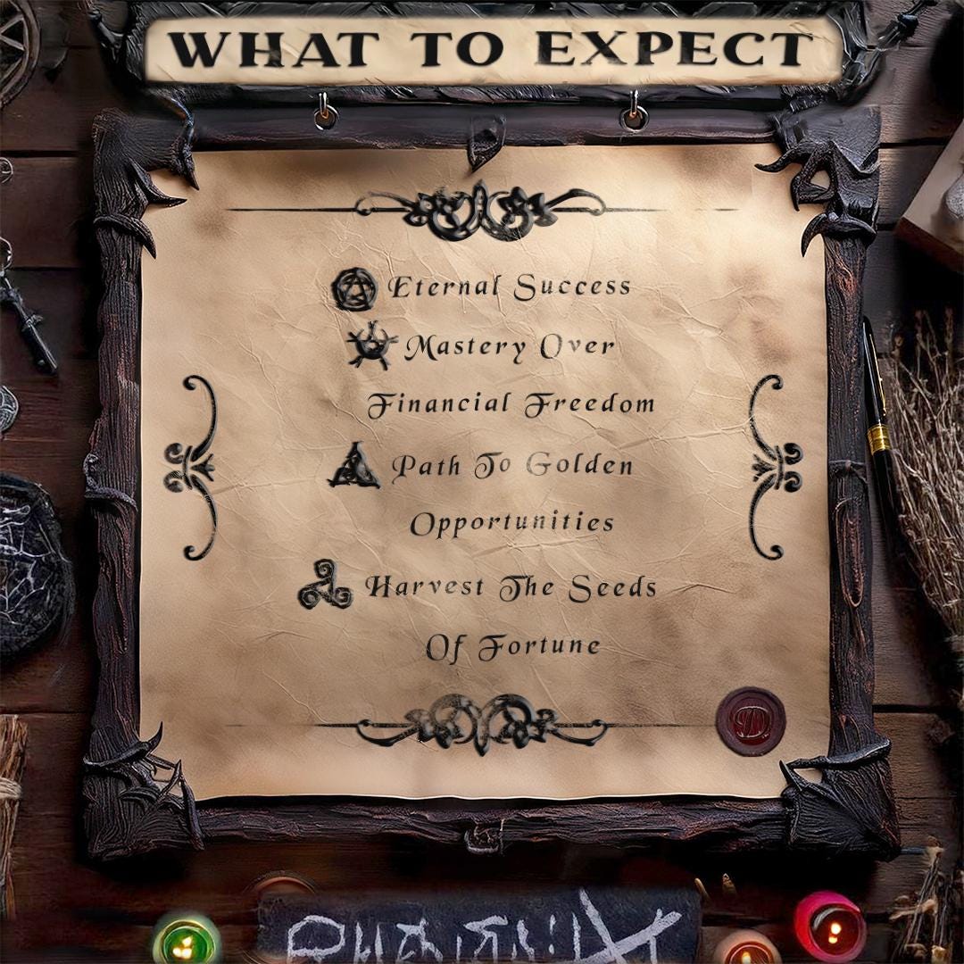 Rituel de prospérité | Manifestez votre réussite financière | Chemin vers l'abondance | Attirez la richesse et le succès | Conseils pour une prospérité éternelle