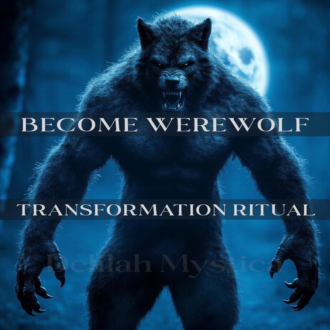 Werewolf Initiation | Become Werewolf Ritual | Joining to the Primal Pack Hierarchy Clan | Embrace The Moonlight | Spiritual Abilities