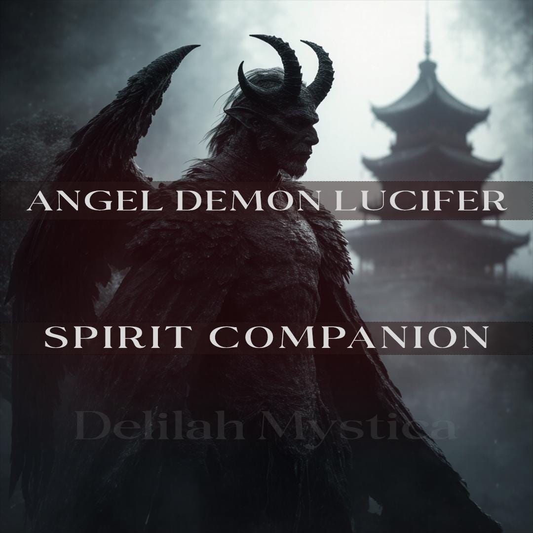 Lucifer, ange démon | Compagnon spirituel de niveau 5 | Lien direct | Porteur de lumière de l'ombre | Masculin divin primordial | Activation souveraine