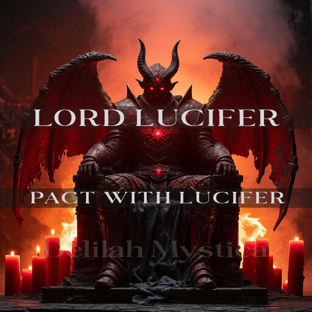 Luzifer-Dämonenpakt | Entfessle deine Macht und deinen Einfluss | Siegel des Morgenstern-Pakts | Luziferisches Weisheitsritual | Einstimmung auf den Dämonenlord