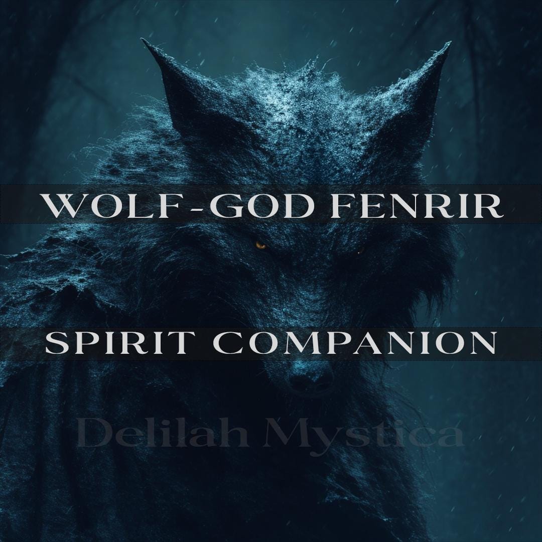 Fenrir | Geistergefährte | Direkte Bindung | Entfessle den Wolfsgott in dir | Geist der Urkraft | Souveräne Aktivierung
