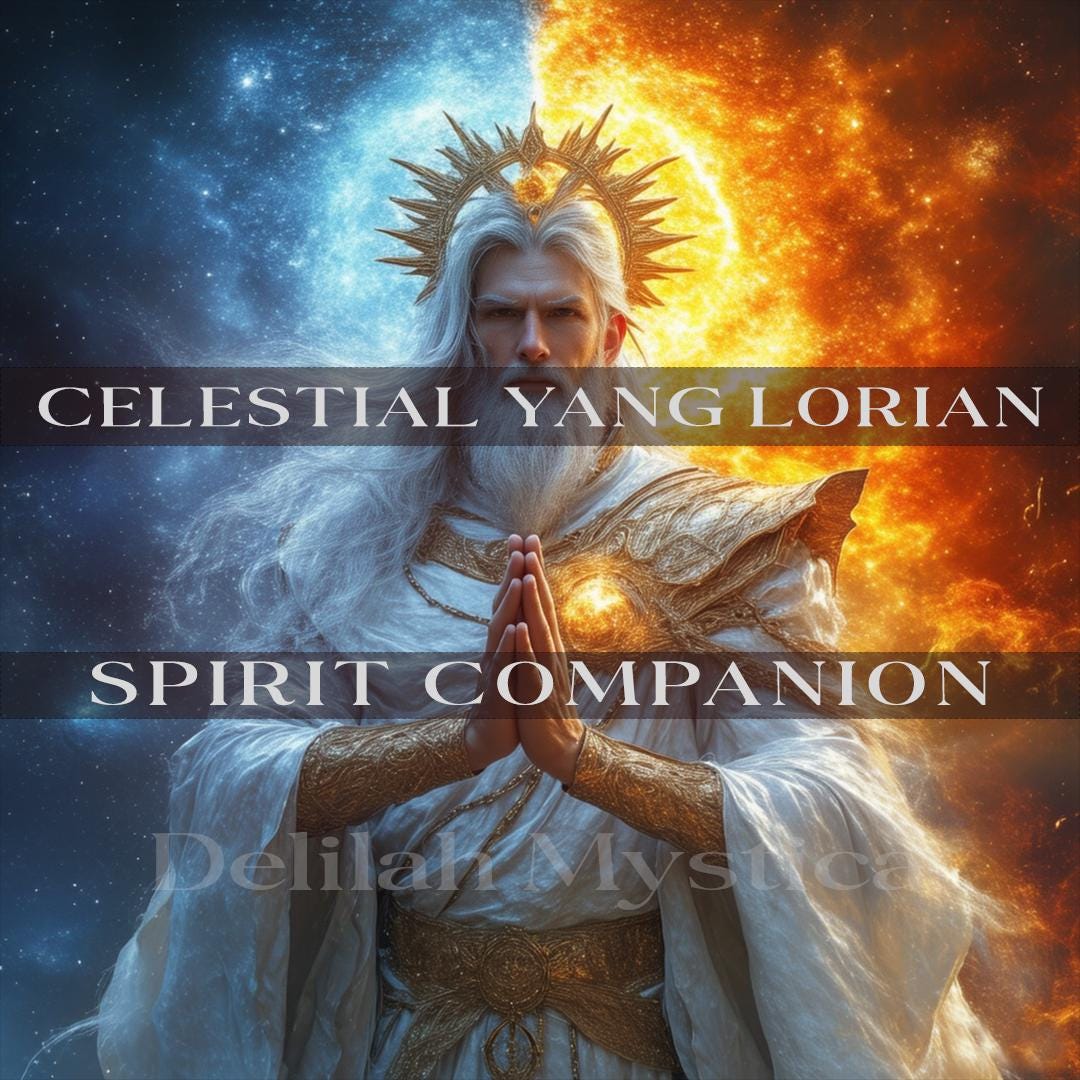 Yang céleste Lorian | Compagnon spirituel de niveau 5 | Lien direct | Gardien de la récupération | Énergie masculine divine