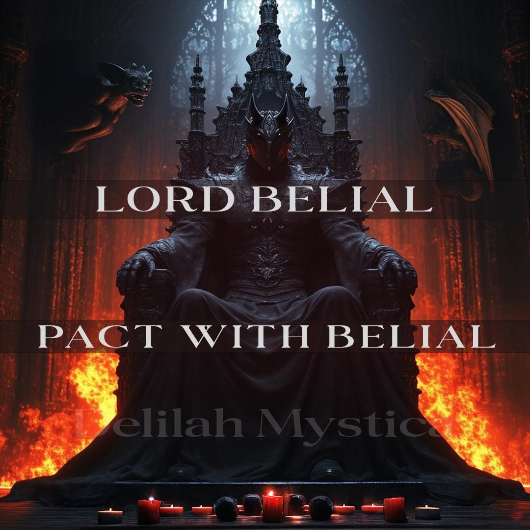 Belial Demon Pact | Forge Your Freedom | Seal of the Sovereign Prince of Power | Alignment Ritual Pact | Break All Chains
