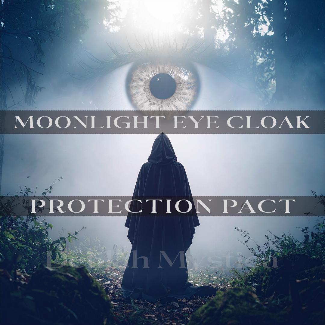 Schleier des Mondlichtauges | Schutz- und Offenbarungspakt | Ultimativer spiritueller Mantel & Pakt der inneren Sicht | Schütze deine Aura