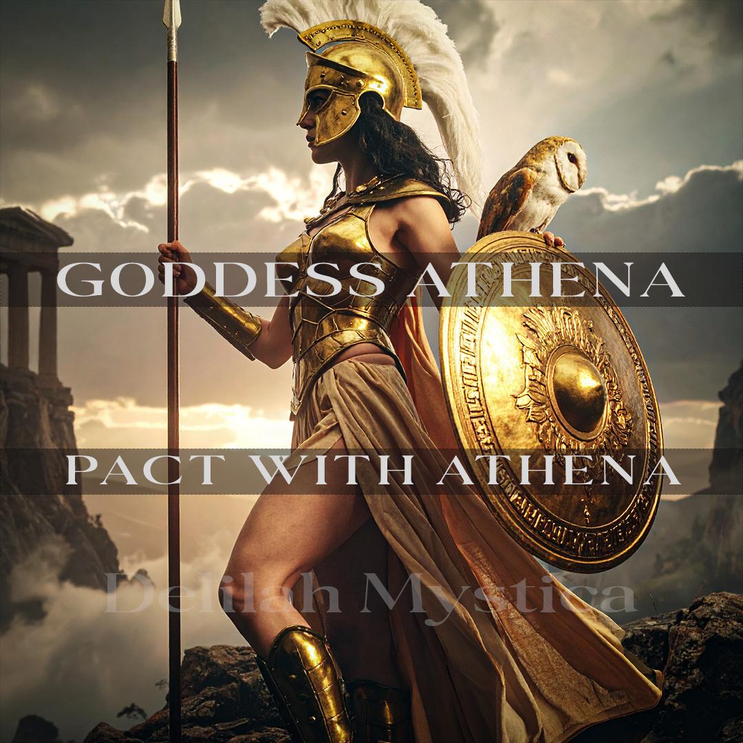 Pact With Goddess Athena | Divine Insight & Inner Command | Spiritual Empowerment and Mental Clarity | Sacred Pact of the Owl