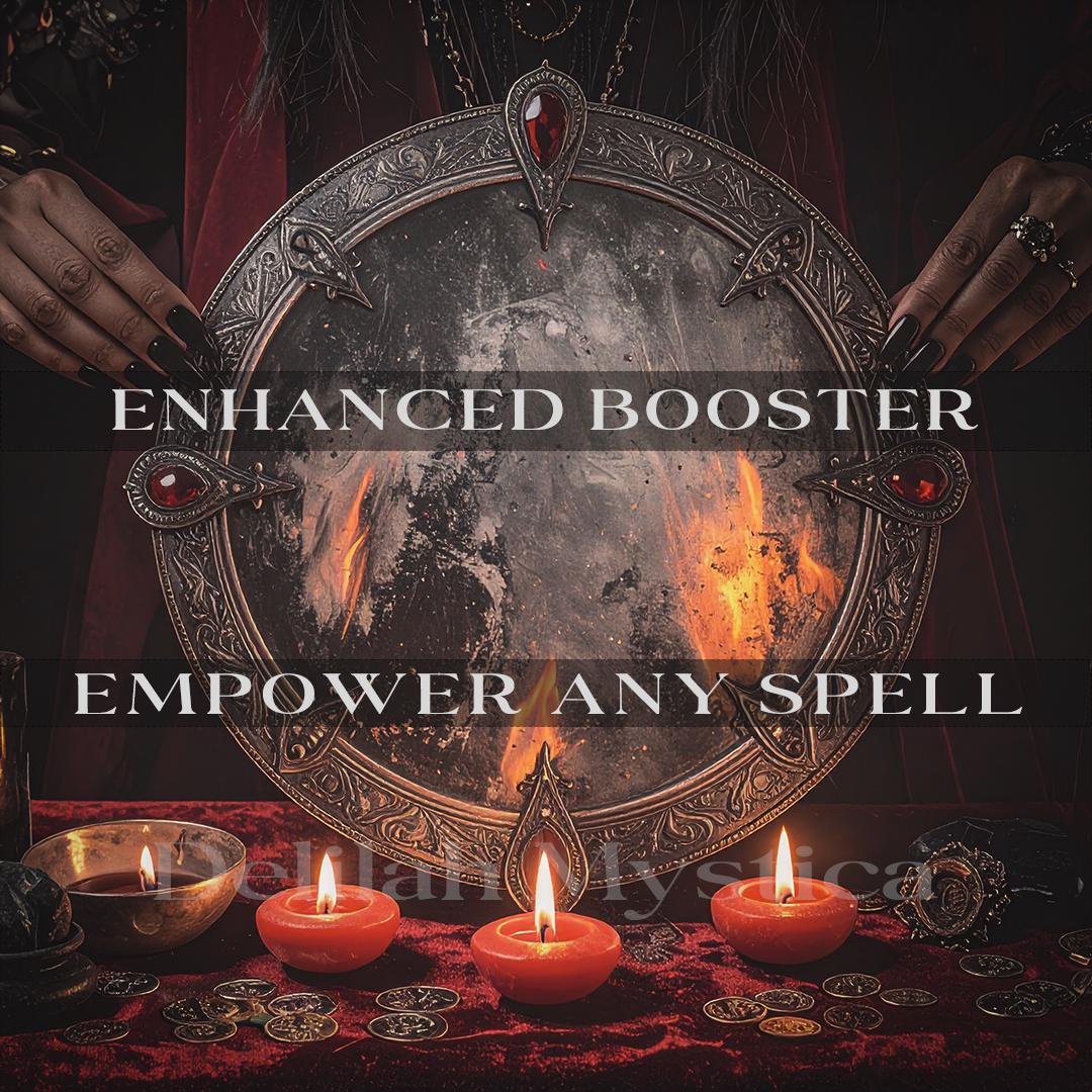 Amplificateur amélioré | Renforcement avancé | Force énergétique accrue | Multiplicateur de manifestation avancé | Renforcez n'importe quel sort