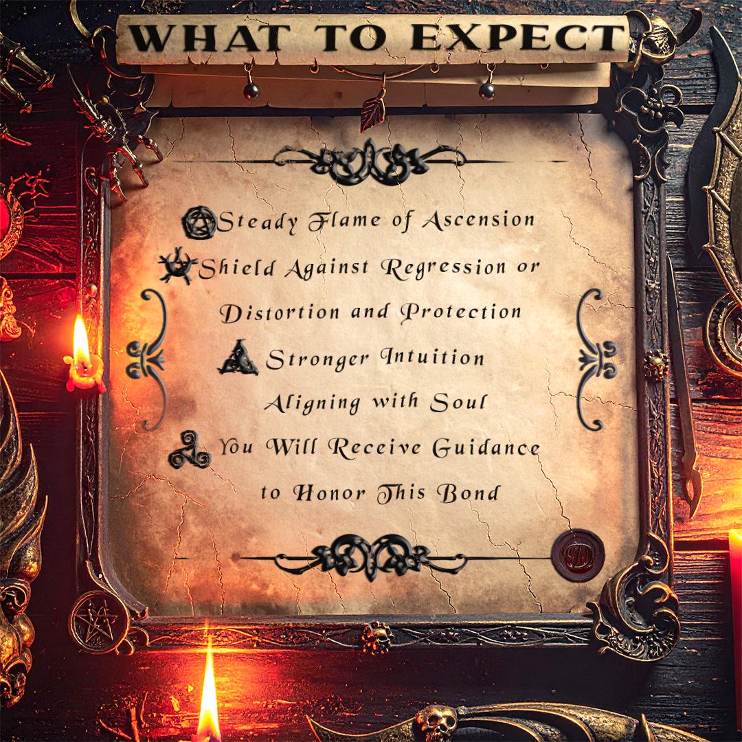 Tier 5 Spirit Companion – Ascended Phase | Direct & Vessel Binding | Custom Conjure | Spiritual Ally | Consultation - Personalization