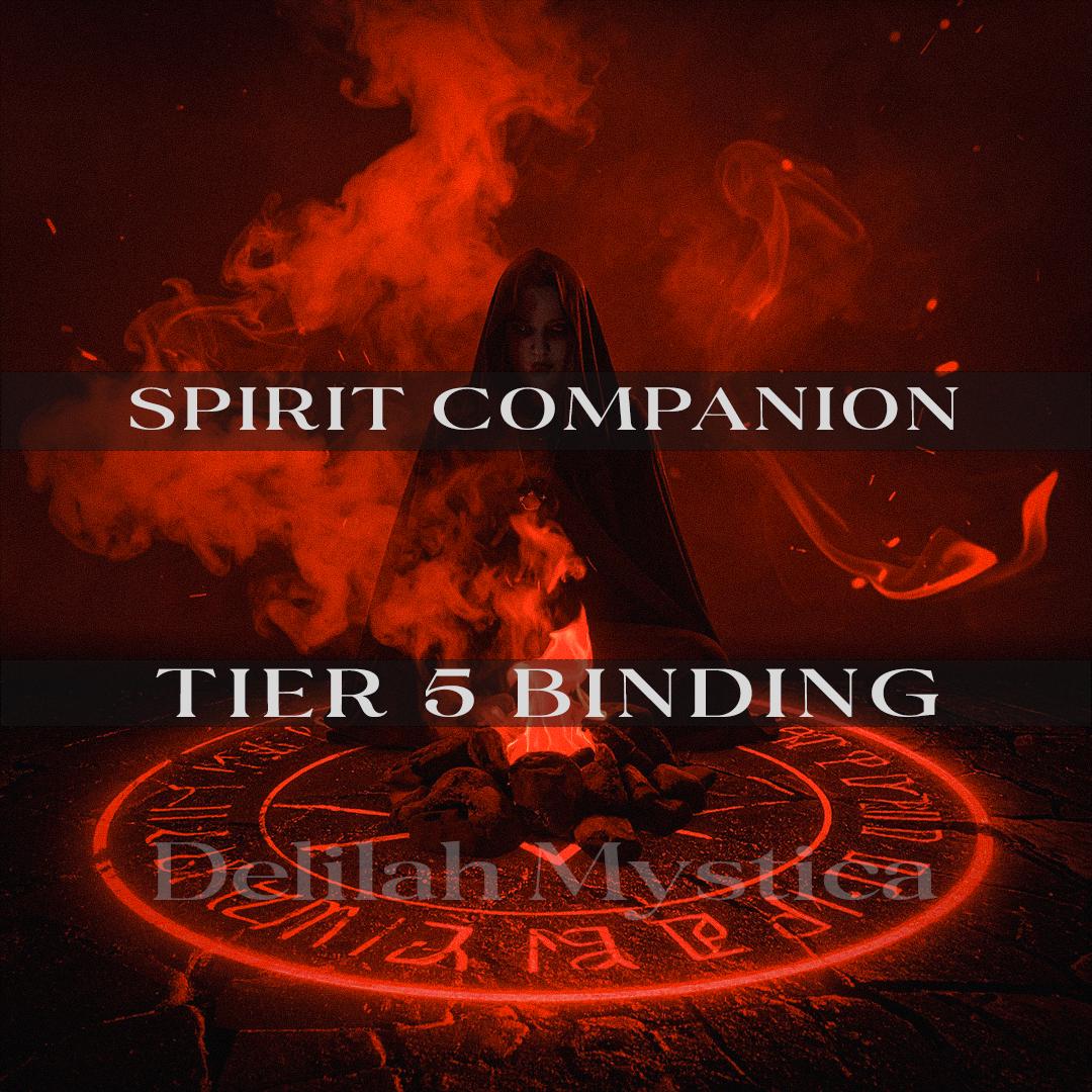 Tier 5 Spirit Companion – Ascended Phase | Direct & Vessel Binding | Custom Conjure | Spiritual Ally | Consultation - Personalization