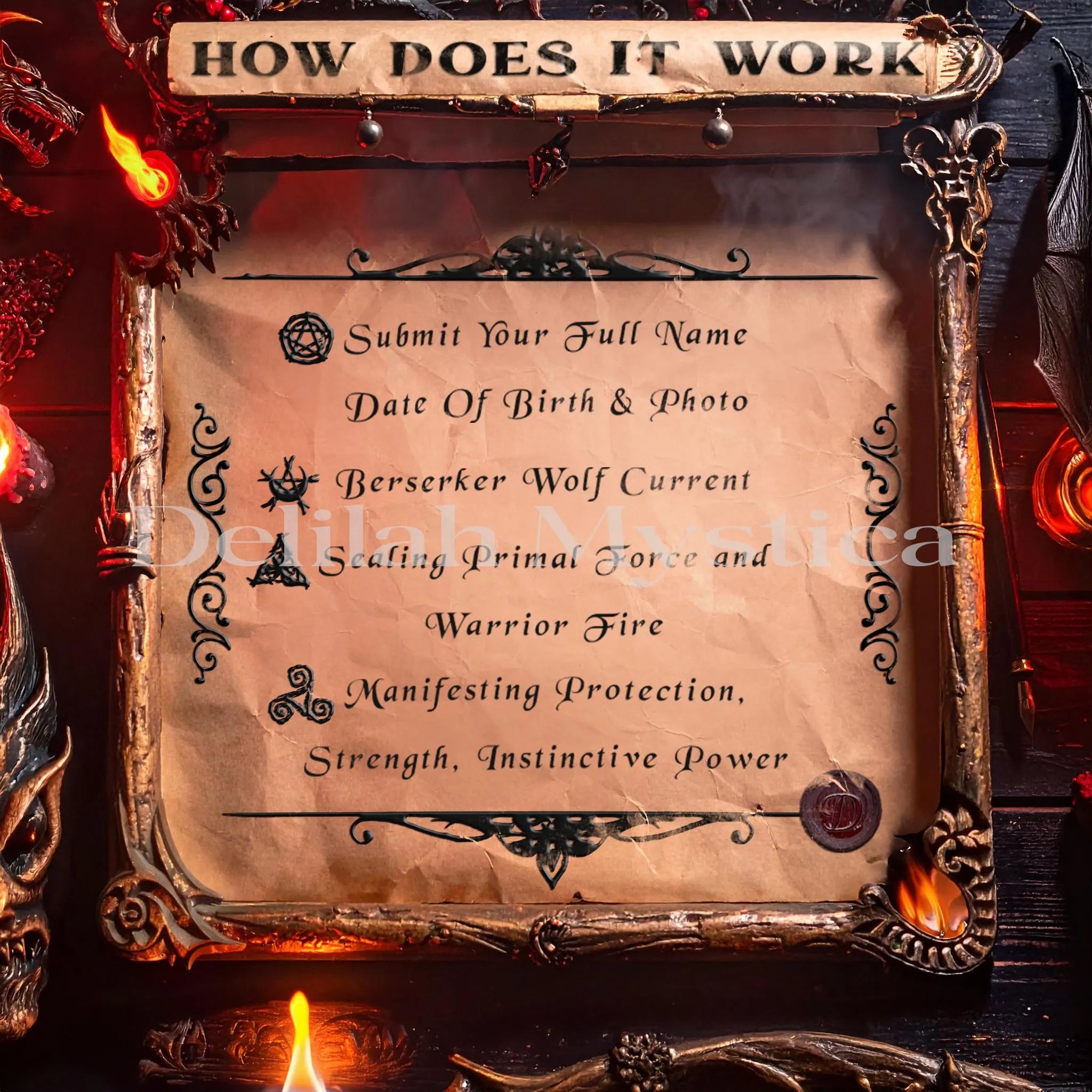 Berserker Wolf Ascension | Primal Force | Warrior Fire | Lunar Moon Fire Throne