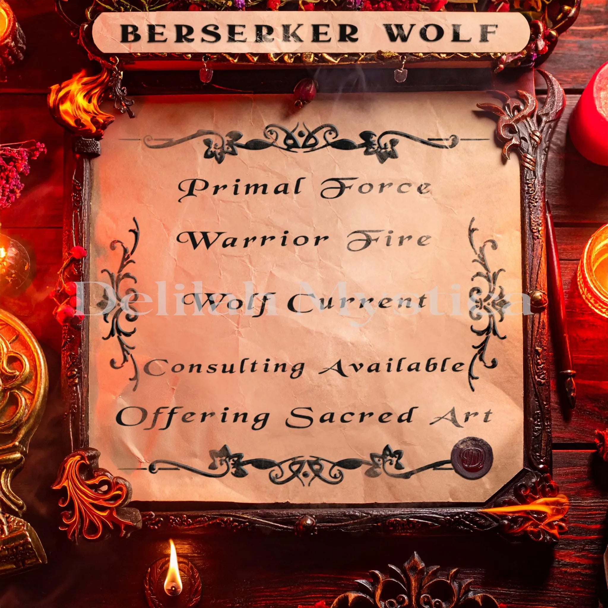 Berserker Wolf Ascension | Primal Force | Warrior Fire | Lunar Moon Fire Throne