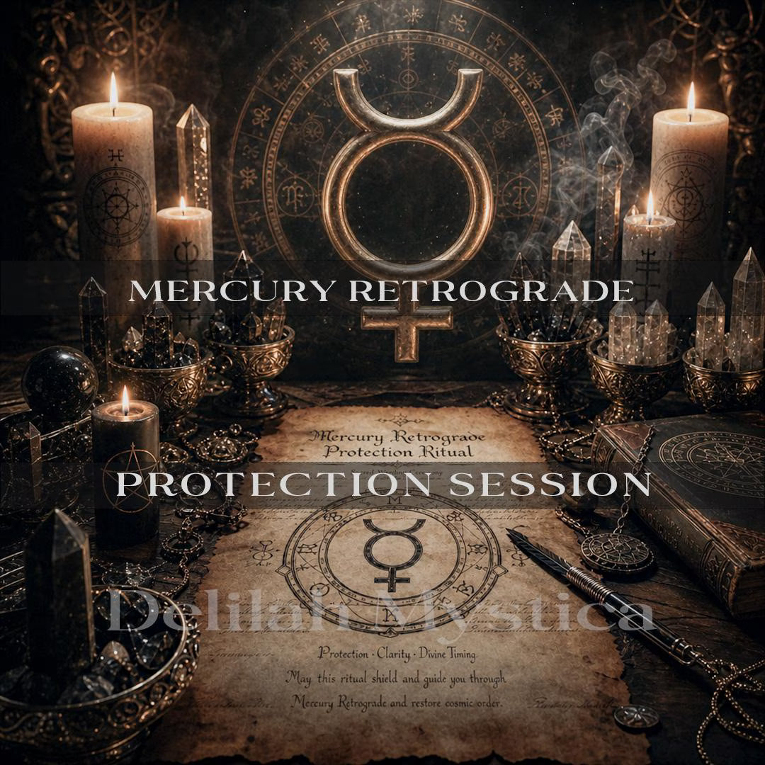 Mercury Retrograde Protection Activation | Remain Grounded, Stable & Protected | Consultation - Personalization