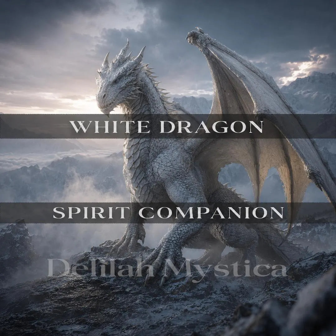 White Dragon – Spirit Companion | Ultimate Protector | Ancient Guardian | Direct & Vessel Binding | Consultation - Personalization