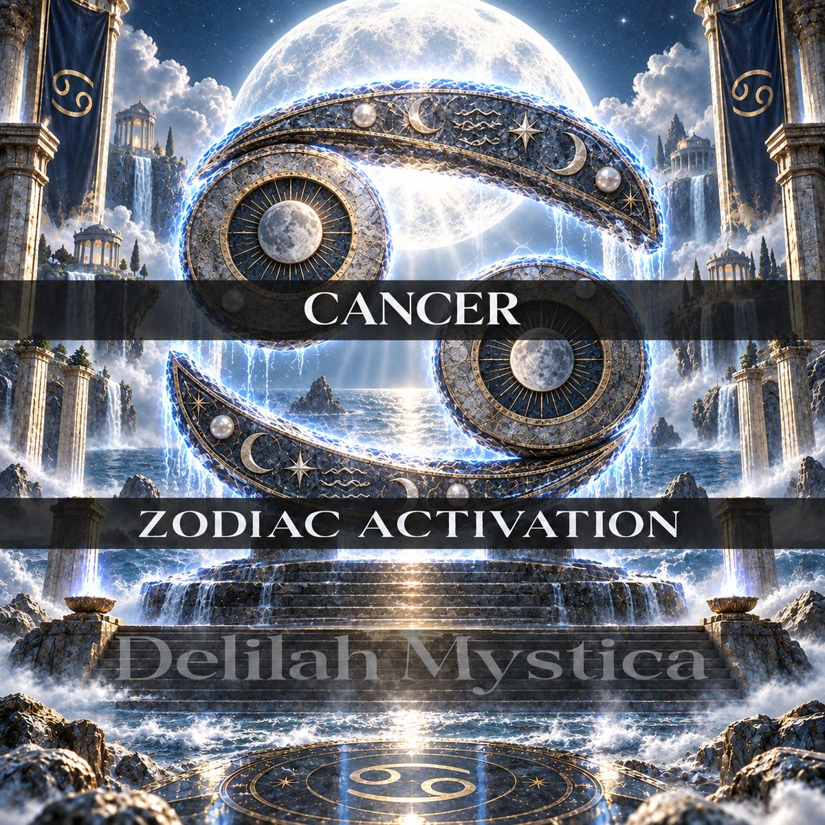 Cancer Zodiac Activation | Emotional Intuition & Protection | Water Sign Empowerment | Personalized Spiritual Session