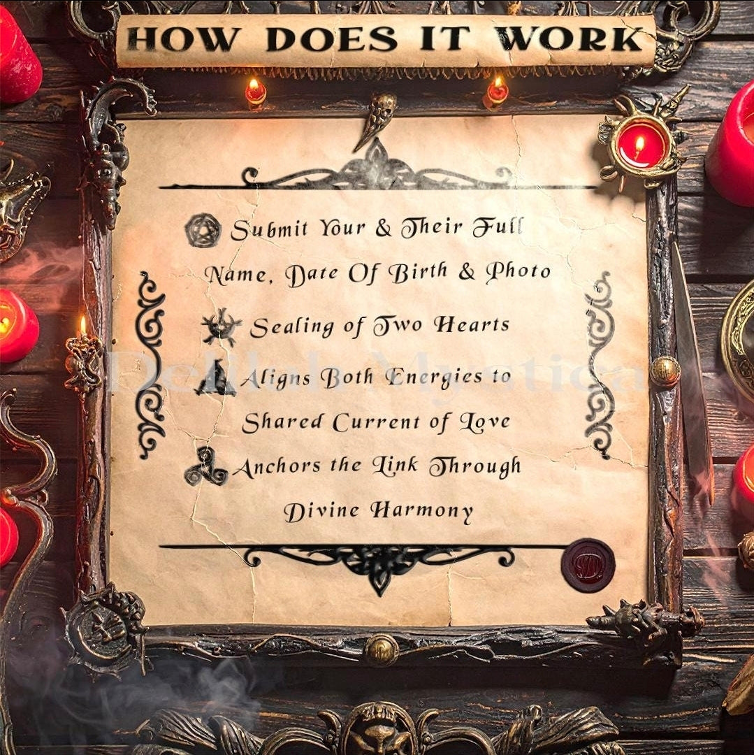 Heartlink Seal | Eternal Bind of Love | Sacred Connection of Two Souls | Twinflame