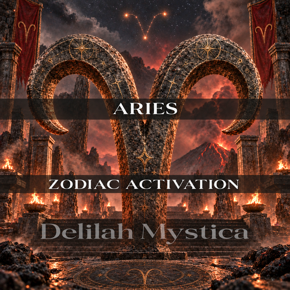 Aries Zodiac Activation | Courage, Leadership & Bold Action | Fire Sign Empowerment | Personalized Spiritual Session