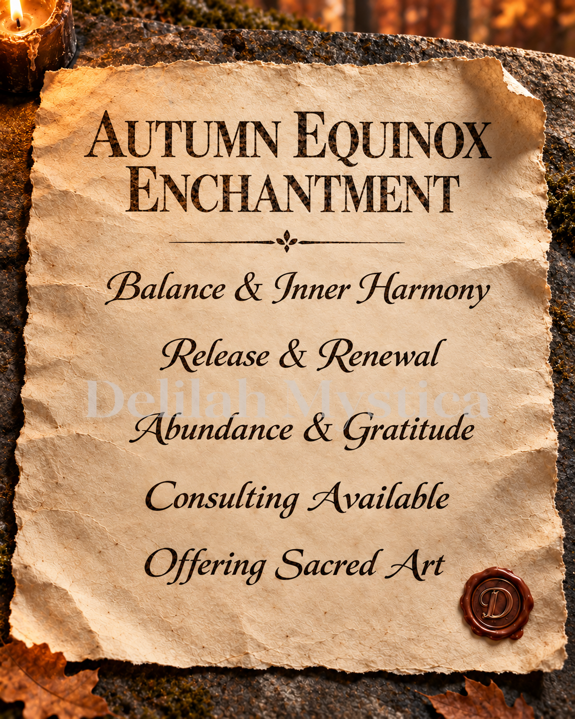 Autumn Equinox | Exclusive Session | Release the Past, Restore Balance & Welcome Abundance