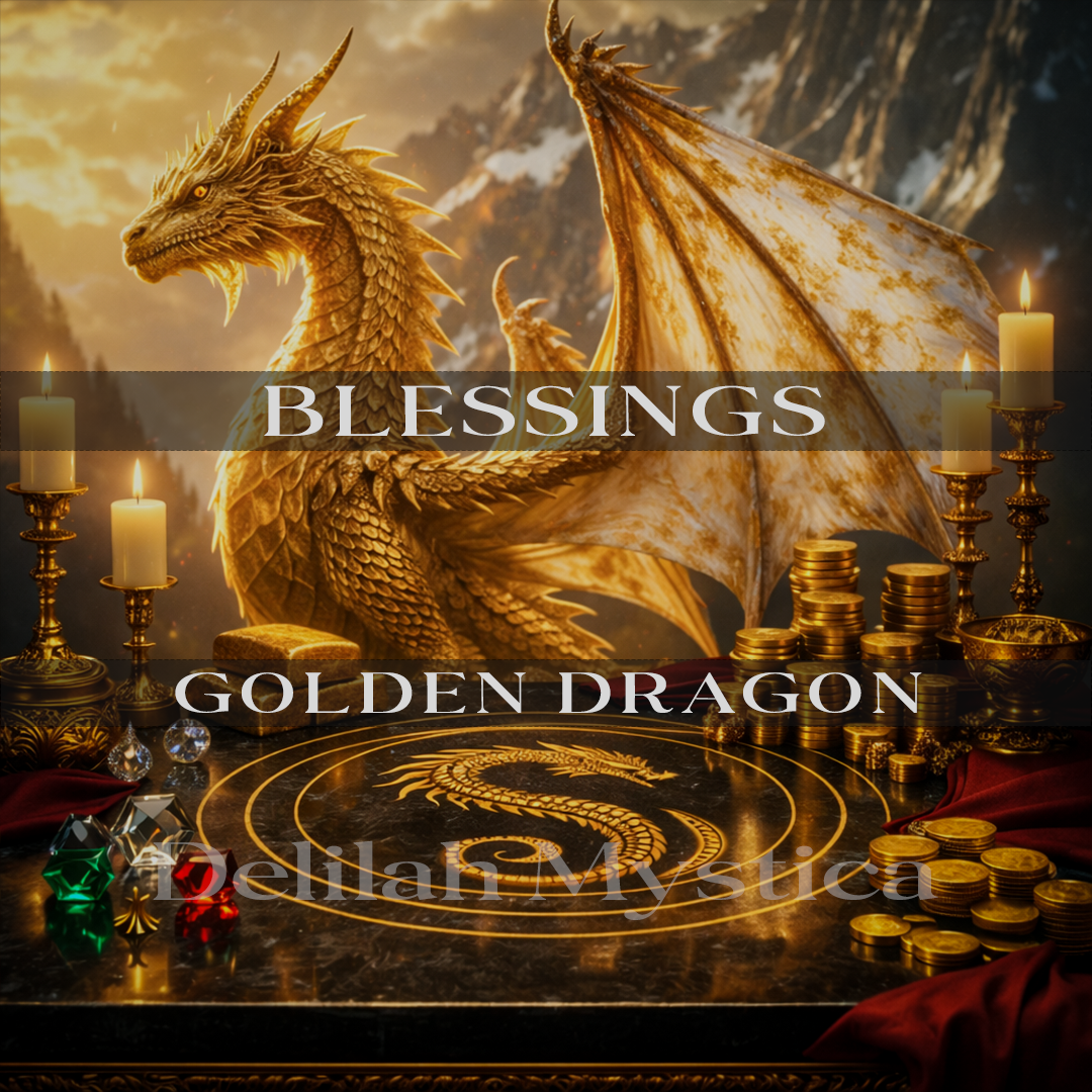 Blessings of the Golden Dragon | Improved Wealth & Enduring Prosperity | Sovereign Success and Stability | Consultation - Personalization