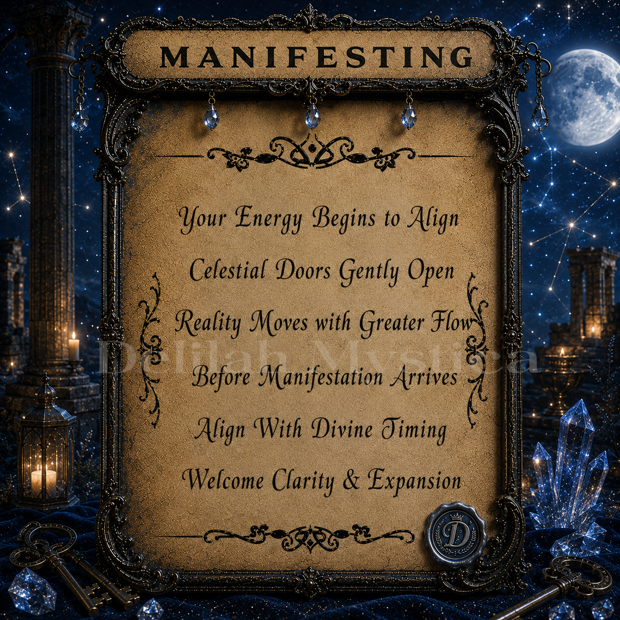 August Refined Enchantment | Celestial Alignment | Enchantment of Harmony | Direct & Vessel Binding | Consultation - Personalization