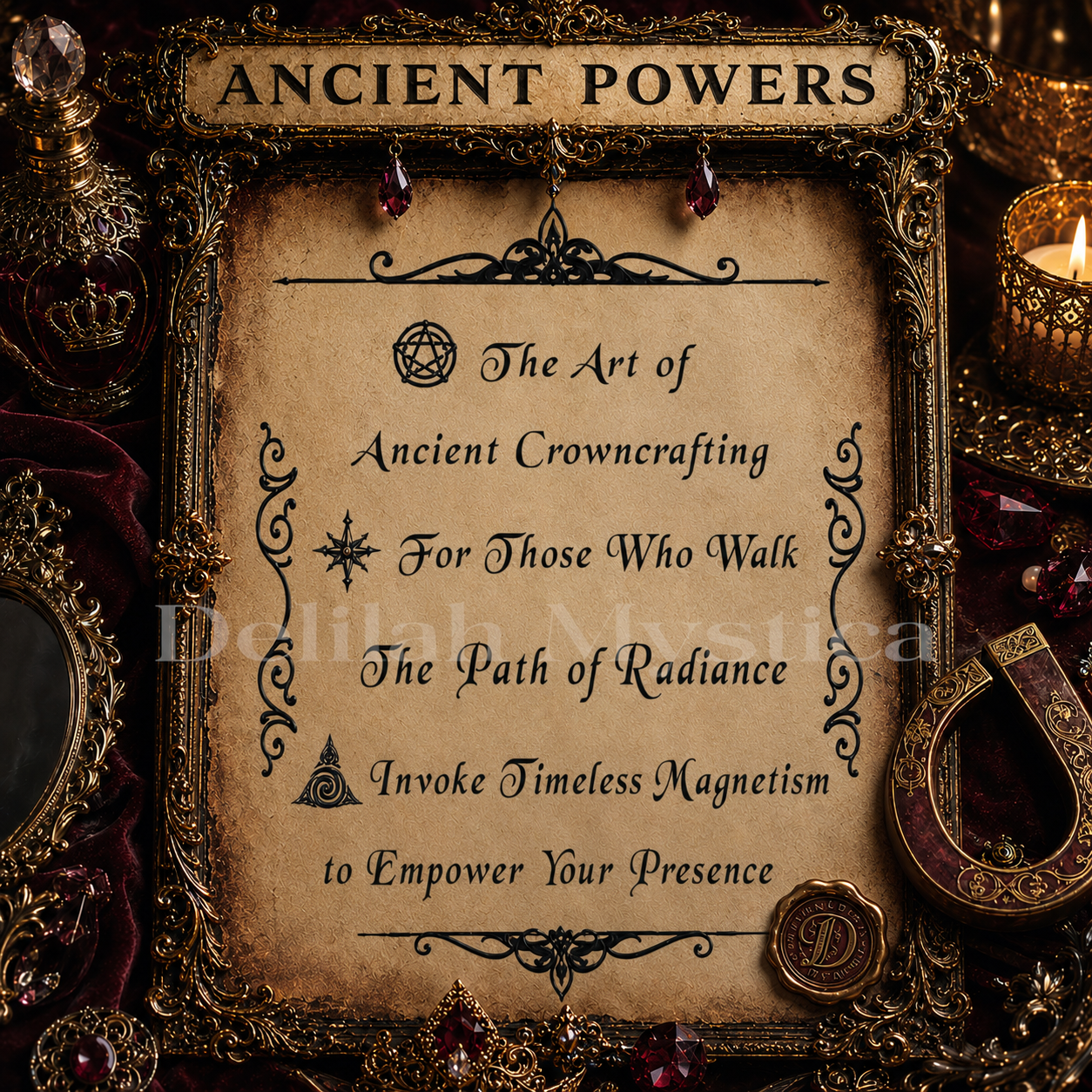 July Refined Enchantment | Crown of Magnetism | Enchantment of Attraction | Direct & Vessel Binding | Consultation - Personalization
