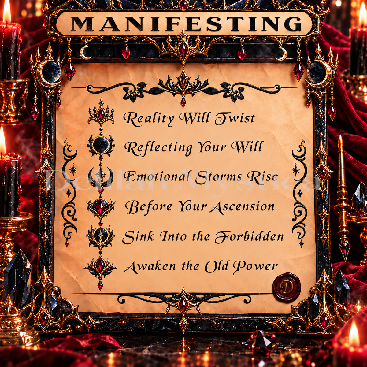 October Master Enchantment – Midnight Crown | Enchantment of Sovereign Embodiment, Complete Mastery