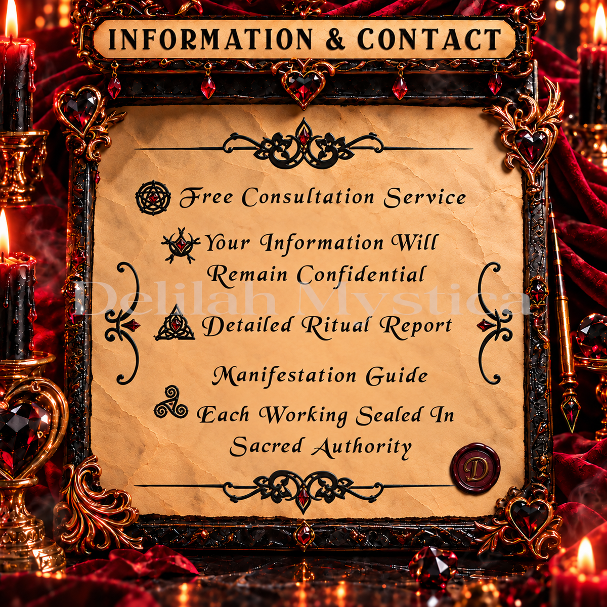 October Refined Enchantment – Obsidian Heart | Enchantment of Emotional Sovereignty & Inner Transmutation | Consultation - Personalization