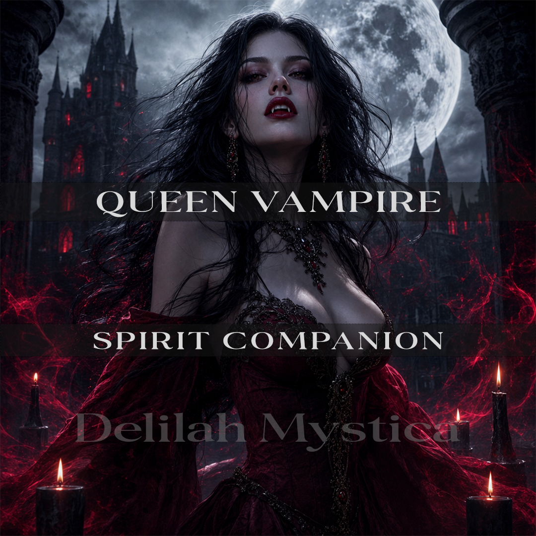 Queen Vampire Selene | Spirit Companion | Eternal Binding | Spiritual Empowerment | Guardian Spirit | Unleash The Night
