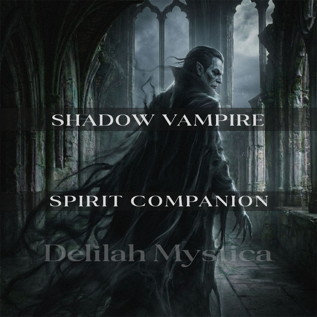 Shadow Vampire – Spirit Companion | Ancient Vampire Guardian | Direct & Vessel Binding | Consultation - Personalization