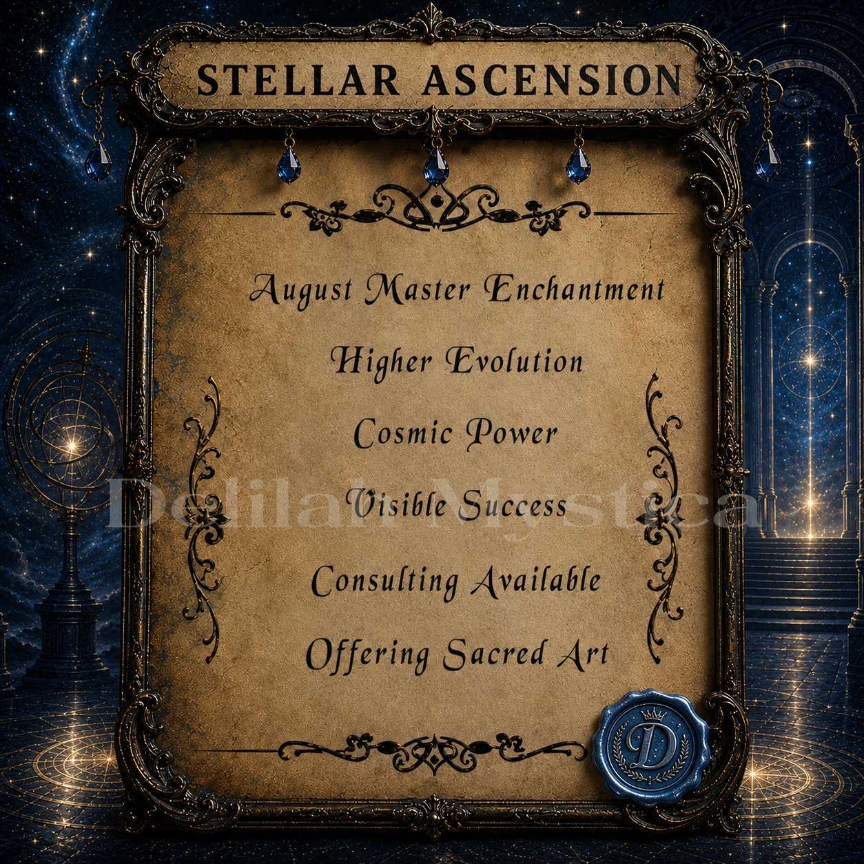 August Master Enchantment – Stellar Ascension | Enchantment of Cosmic Evolution | Direct & Vessel Binding