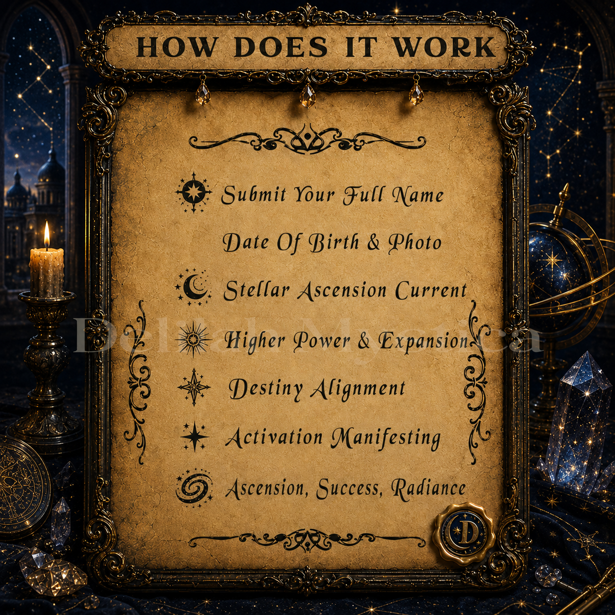 August Master Enchantment – Stellar Ascension | Enchantment of Cosmic Evolution | Direct & Vessel Binding