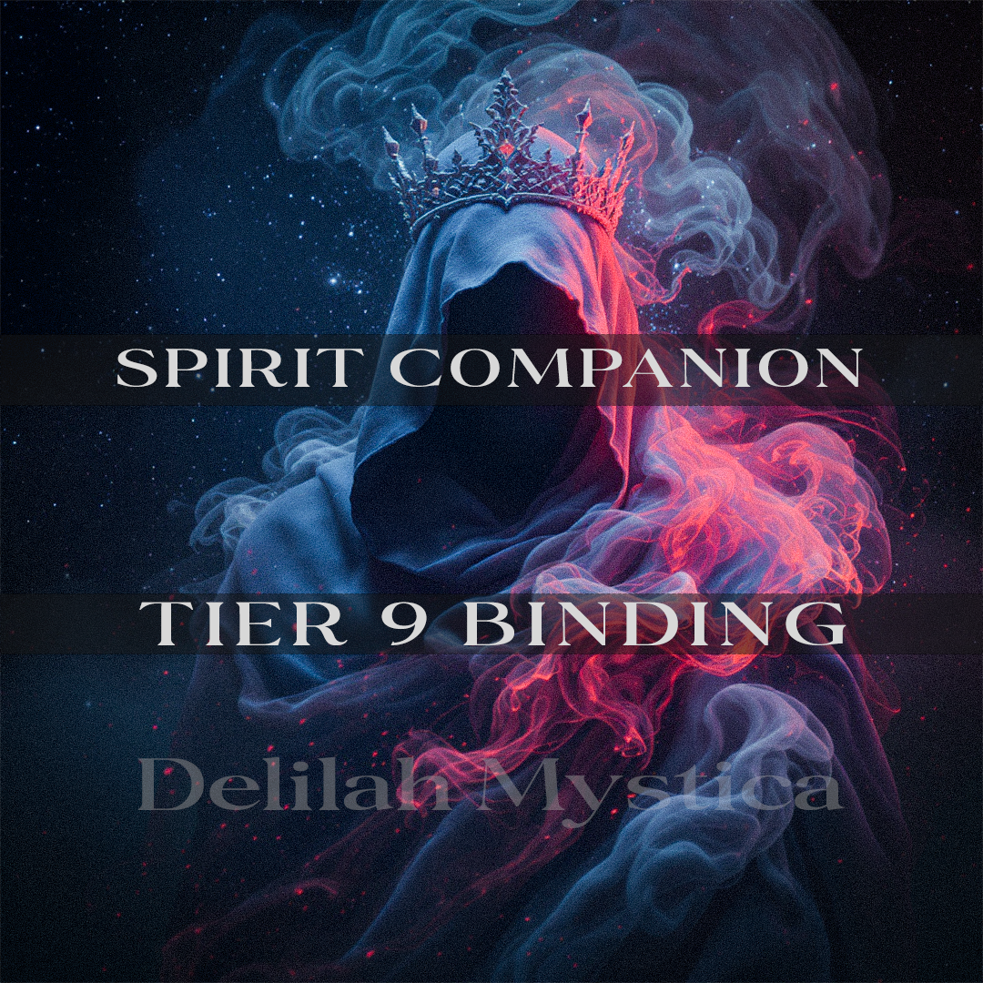 Tier 9 Spirit Companion – Celestial Phase | Direct & Vessel Binding | Custom Conjure | Spiritual Ally | Consultation - Personalization