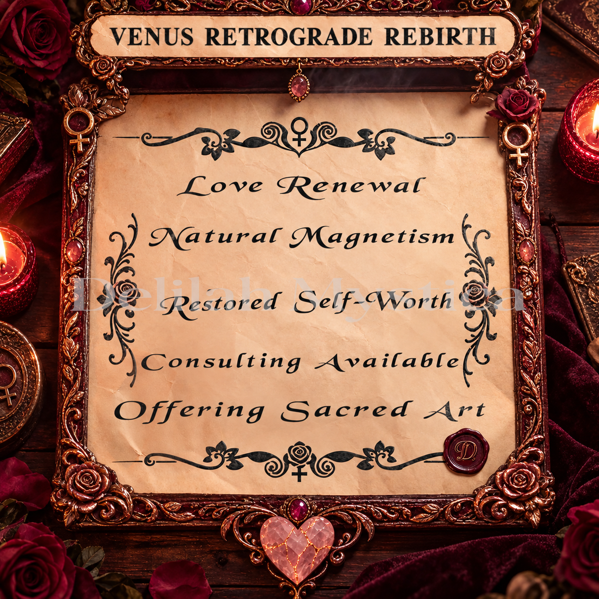 Venus Retrograde Rebirth | Love Renewal, Magnetism & Self-Worth