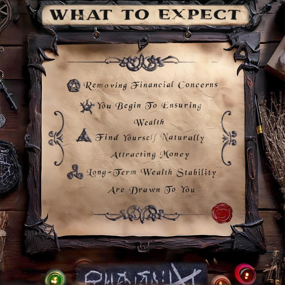 Extreme Money Spell | Improve Wealth | Fast Money Ritual | Manifest Wealth Success Spell