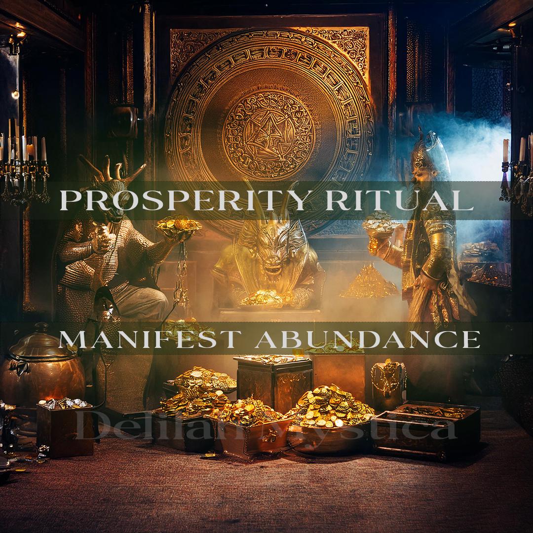Prosperity Ritual | Manifest Financial Success | Path to Abundance | Attract Wealth and Success | Guidance For Eternal Prosperity