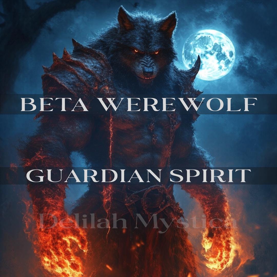 Beta-Werwolf-Initiation | Elite-Schutzgeistritual | Erweckte Urkraft | Unbeugsame Stärke | Vertiefte Verbindung mit dem Mond